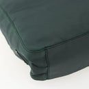 PRADA Tote Bag Nylon Green Auth 170398-15