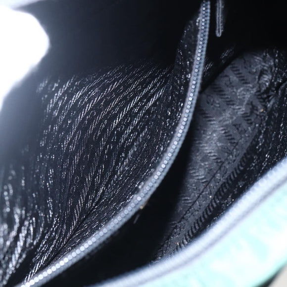 PRADA Tote Bag Nylon Green Auth 170398