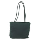PRADA Tote Bag Nylon Green Auth 170398-2