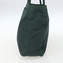 PRADA Tote Bag Nylon Green Auth 170398-4