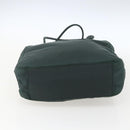 PRADA Tote Bag Nylon Green Auth 170398-5