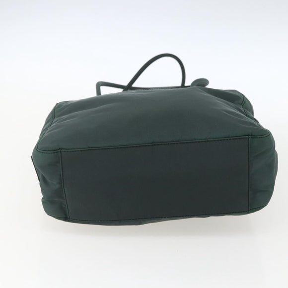 PRADA Tote Bag Nylon Green Auth 170398
