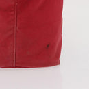 PRADA Sports Tote Bag Canvas Red Auth 170399-4