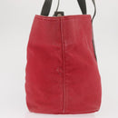 PRADA Sports Tote Bag Canvas Red Auth 170399-5