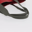 PRADA Sports Tote Bag Canvas Red Auth 170399-8