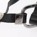 GUCCI GG Canvas Shoulder Bag Black Silver 001 3746 Auth 170401-10