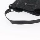 GUCCI GG Canvas Shoulder Bag Black Silver 001 3746 Auth 170401-7