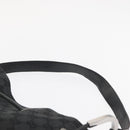 GUCCI GG Canvas Shoulder Bag Black Silver 001 3746 Auth 170401-8
