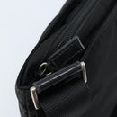 PRADA Shoulder Bag Nylon Black Silver Auth 170402A-15