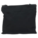 PRADA Shoulder Bag Nylon Black Silver Auth 170402A-3