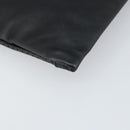 BOTTEGA VENETA Hand Bag Leather Black Auth 170403-16