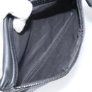 BOTTEGA VENETA Hand Bag Leather Black Auth 170403-10
