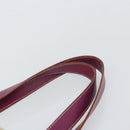 PRADA Tote Bag Canvas Beige Silver Auth 170406-14