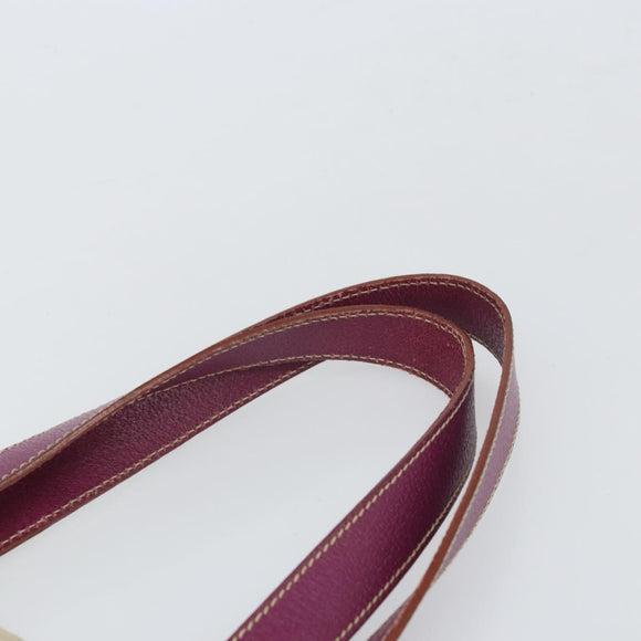 PRADA Tote Bag Canvas Beige Silver Auth 170406