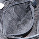 PRADA Shoulder Bag Nylon Black Silver Auth 170408-23