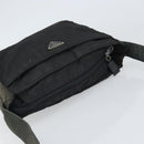 PRADA Shoulder Bag Nylon Black Silver Auth 170408-6