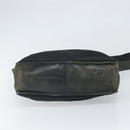 PRADA Shoulder Bag Nylon Black Silver Auth 170408-5