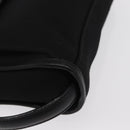 GUCCI Clutch Bag Nylon Black Silver 108844 Auth 170413-9