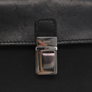 GUCCI Clutch Bag Nylon Black Silver 108844 Auth 170413-17