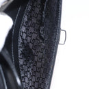 GUCCI Clutch Bag Nylon Black Silver 108844 Auth 170413-21