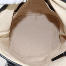 BURBERRY Nova Check Blue Label Tote Bag Canvas Beige Auth 170421-11