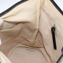 BURBERRY Nova Check Blue Label Tote Bag Canvas Beige Auth 170421-18