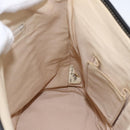 BURBERRY Nova Check Blue Label Tote Bag Canvas Beige Auth 170421-19