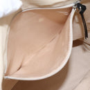BURBERRY Nova Check Blue Label Tote Bag Canvas Beige Auth 170421-12