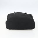 PRADA Chain Shoulder Bag Nylon Black Auth 170424-5
