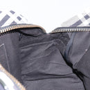 BURBERRY Nova Check Blue Label Hand Bag Canvas Black Auth 170426-19