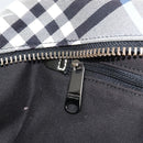BURBERRY Nova Check Blue Label Hand Bag Canvas Black Auth 170426-20