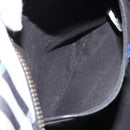 BURBERRY Nova Check Blue Label Hand Bag Canvas Black Auth 170426-21