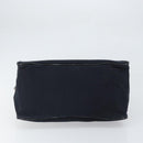 BURBERRY Nova Check Blue Label Hand Bag Canvas Black Auth 170426-5