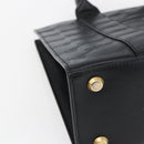 BALENCIAGA Hand Bag Leather Black Gold 714187 Auth 170445V-14