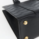 BALENCIAGA Hand Bag Leather Black Gold 714187 Auth 170445V-16