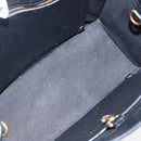 BALENCIAGA Hand Bag Leather Black Gold 714187 Auth 170445V-11