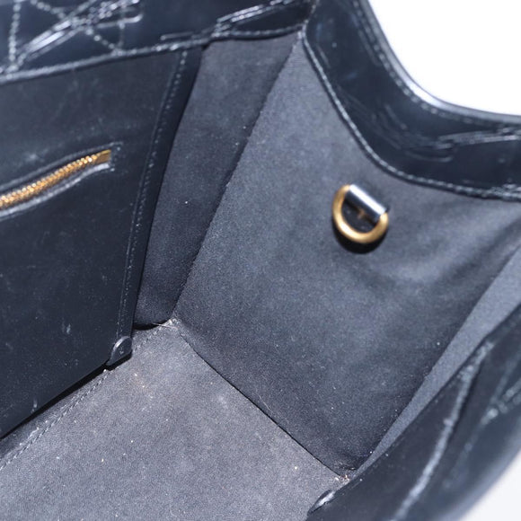 BALENCIAGA Hand Bag Leather Black Gold 714187 Auth 170445V