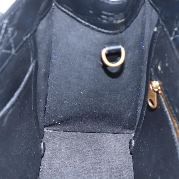 BALENCIAGA Hand Bag Leather Black Gold 714187 Auth 170445V