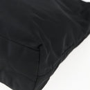 PRADA Shoulder Bag Nylon Black Silver Auth 170446-15
