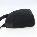 PRADA Shoulder Bag Nylon Black Silver Auth 170446-3