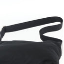 PRADA Shoulder Bag Nylon Black Silver Auth 170446-8