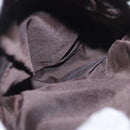 FENDI Zucca Canvas Schoudertas Zwart Bruin Auth 170451-20