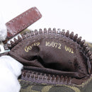 FENDI Zucca Canvas Schoudertas Zwart Bruin Auth 170451-23