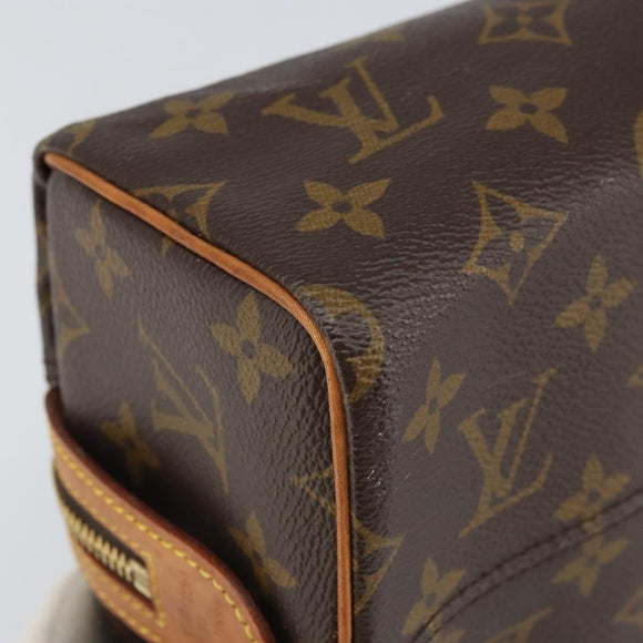 LOUIS VUITTON Monogram Trousse Patte Pression Cosmetic Pouch M47636 Auth 170453