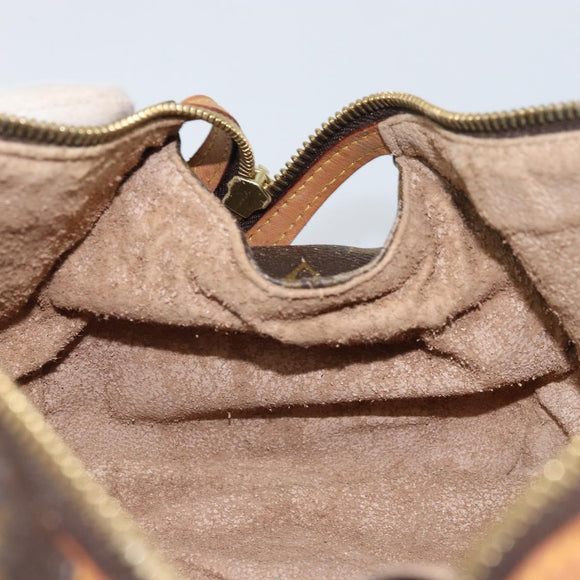 LOUIS VUITTON Monogram Trousse Patte Pression Cosmetic Pouch M47636 Auth 170453