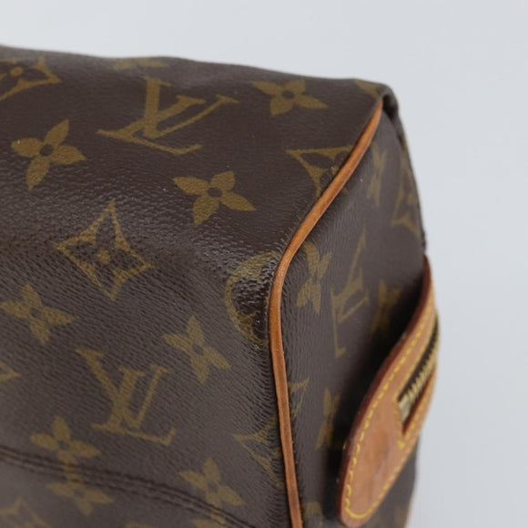 LOUIS VUITTON Monogram Trousse Patte Pression Cosmetic Pouch M47636 Auth 170453