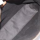 CELINE Macadam Canvas Tote Bag PVC Leather Brown Gold Auth 170454-11