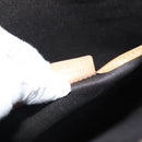 CELINE Macadam Canvas Tote Bag PVC Leather Brown Gold Auth 170454-12