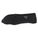 PRADA Waist bag Nylon Black Silver Auth 170466-1