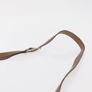 Christian Dior Honeycomb Canvas Shoulder Bag PVC Black Gold Auth 170469-8